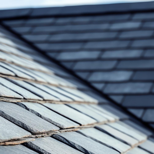 Photo de rénovation et démoussage toiture